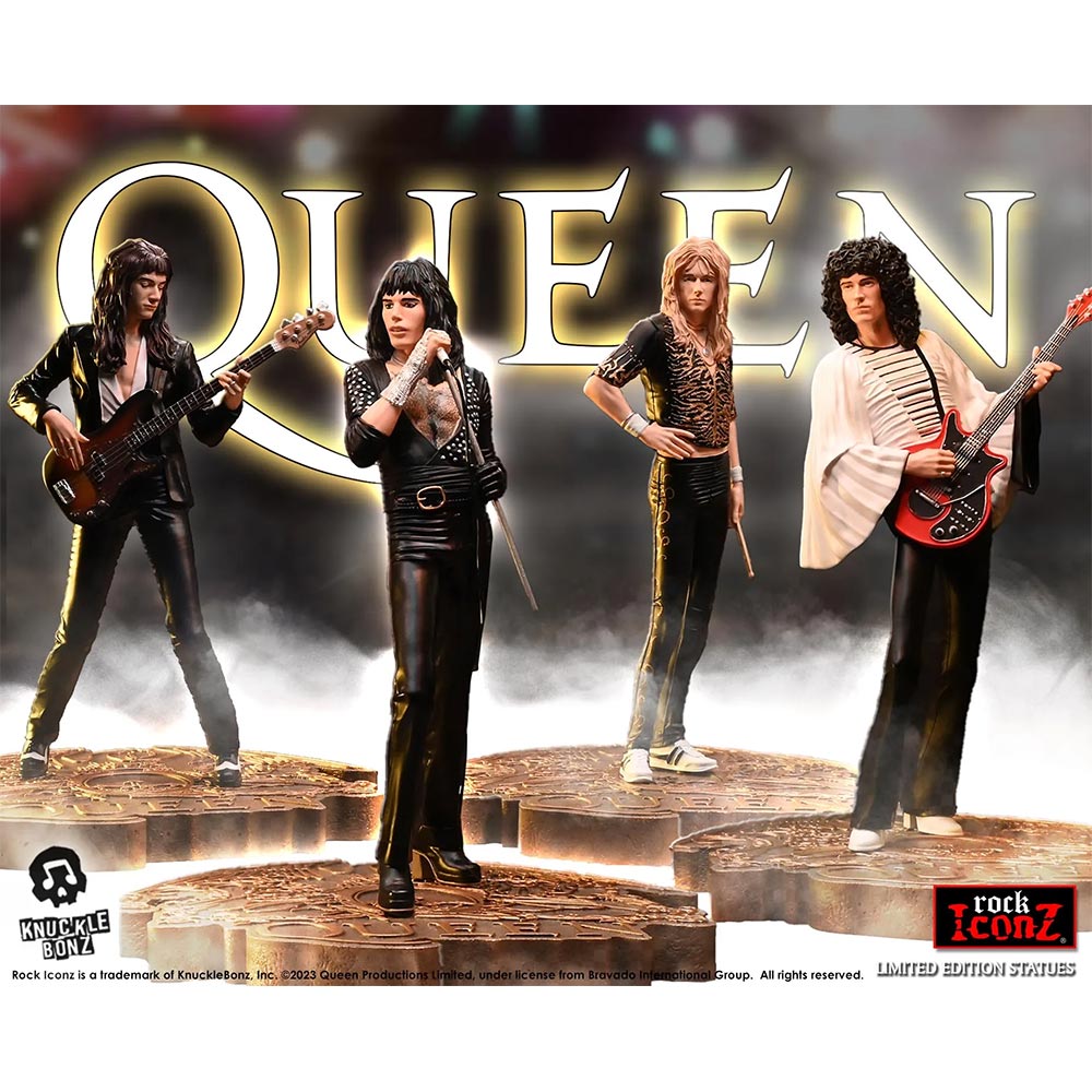 QUEEN クイーン (初来日50周年 ) - Queen II Rock Iconz Statue Set (Set of 4) / 世界限定3000セット / スタチュー - PGS